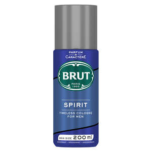 BRUT MEN DEO AEROSOL SPIRIT 200ML