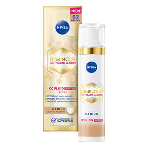 NIVEA FACE CREAM LUMINOUS FLUID MED 40ML