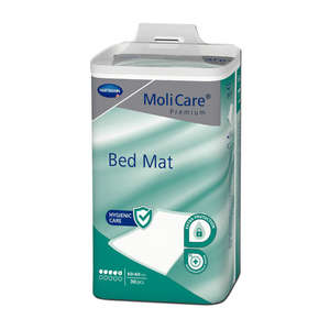 MOLICARE BED MAT 5DRP 60CM X 60CM 30~