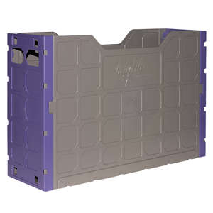 SOLID PLASTIC CONTAINER A4 MAUVE 1