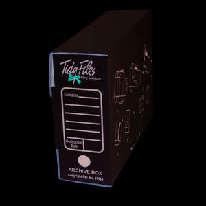 ARCHIVE BOX FOLIO WHITE 1