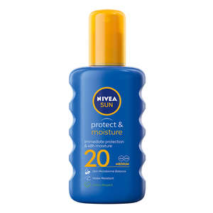 NIVEA SUN SPRAY PROT & MOIST SPF20 200ML