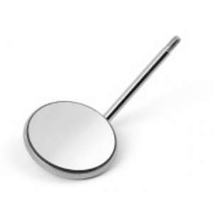 DENTAL MIRROR N4 RHODIUM 12'S ~