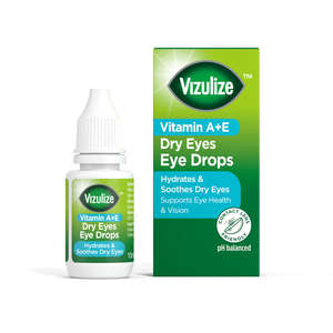VIZULIZE EYE DROPS -VIT A+E DRY EYE 10ML