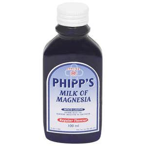 PHIPP'S MILK OF MAGNESIA 100ML