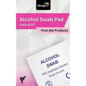 ALCOHOL SWABS ALMEGA 10's