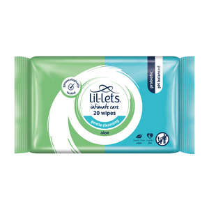 LIL-LETS FEMININE WIPES ALOE FRESH 20