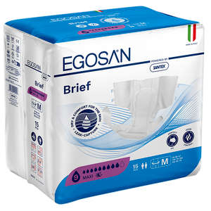 EGOSAN ADULT ALL IN ONE DIAPER-M 9DR 15