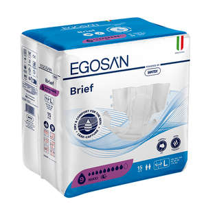 EGOSAN ADULT ALL IN ONE DIAPER-L 9DR 15