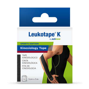 ACTIMOVE LEUKOTAPE K 5CM X 5M BLACK 1