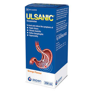 ULSANIC ORANGE SUSPENSION 250ML
