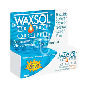 WAXSOL 10ML EAR DROPS