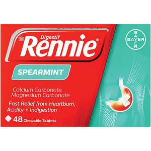 RENNIES TABLETS SPEARMINT 48