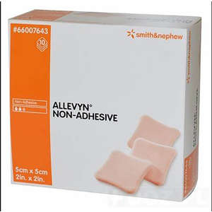 ALLEVYN NON-ADHESIVE 5CMX5CM 1
