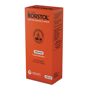 BORSTOL ORANGE LIQ 100ML COUGH SYRUP
