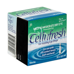 CELLUFRESH EYE DROPS 0.4ML 30