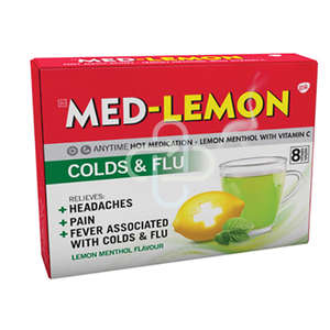 MED-LEMON MENTHOL SACH  8 +VIT C