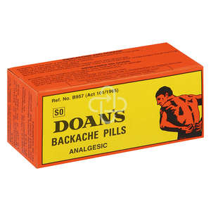 DOANS BACKACHE PILLS  48