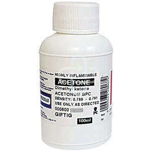 ACETONE SOLUTION 100ML MEDICOLAB
