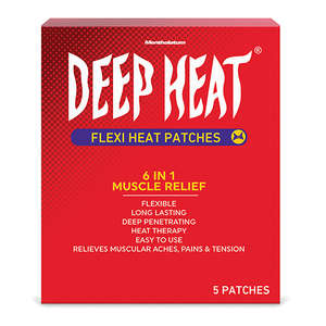 DEEP HEAT PAIN PATCHES 5