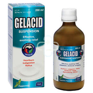 GELACID SUSPENSION 200ML