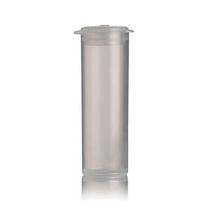 PLAS PILL VIAL 10ML CLEAR 100