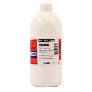 ALCOHOL 70% 500ML MEDICOLAB