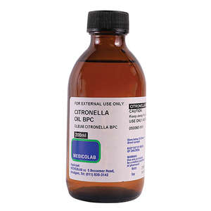 CITRONELLA OIL 200ML MEDICOLAB