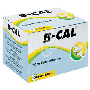 B-CAL CHEWABLE 100 TABLETS