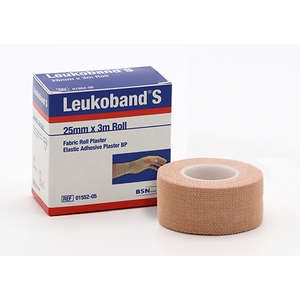LEUKOBAND S 25MMX3M EAB ROLL 1