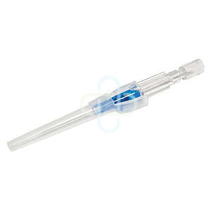 INTROCAN SAFETY FEP 22G BLUE NO WINGS 1
