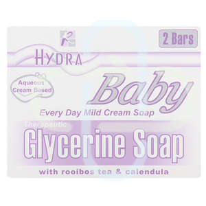 HYDRA BABY GLYCERINE SOAP 100G X 2~ REIT