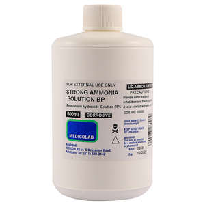 AMMONIA STRONG SOL 500ML MEDICOLAB