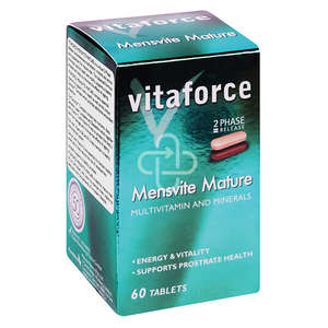 VITAFORCE MENSVITE MATURE 60 TABLETS