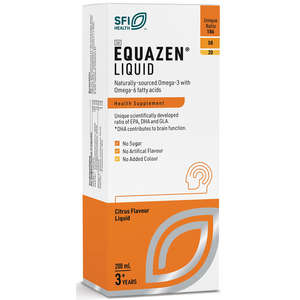 EQUAZEN EYE Q LIQUID 200ML CITRUS FLAV