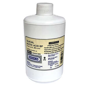 ACETIC ACID GLACIAL 99% 500ML MEDICOLAB