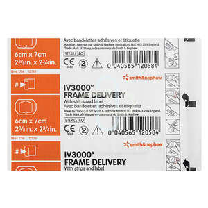 OPSITE IV3000 CATH APP H/SHOE 60X70MM 1