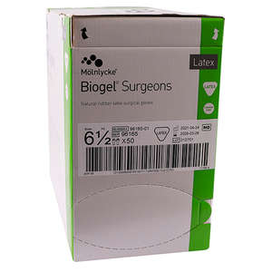 GLOVES BIOGEL STD 6.5  50~