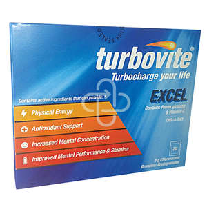 TURBOVITE EXCEL SACHETS 20