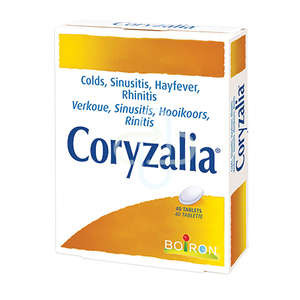 CORYZALIA 40 TABLETS LE BRON