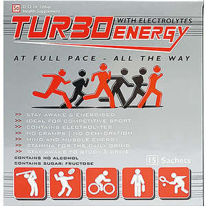 TURBO ENERGY SACHETS 15