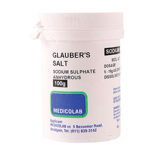 GLAUBERS SALT BP 100G MEDICOLAB