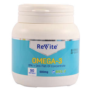 REVITE OMEGA-3  500MG 90 SOFTGEL CAPS