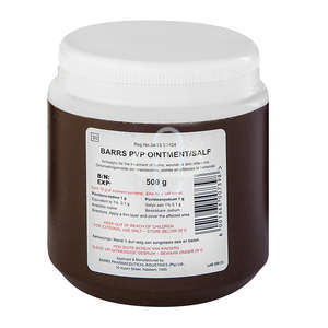 POVIDONE OINTMENT BARRS 500G