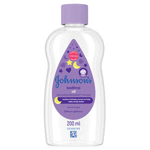 J&J BABY OIL BEDTIME 200ML