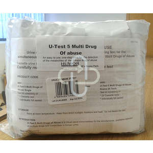 U-TEST DRUG 5 PANEL TEST 25'S