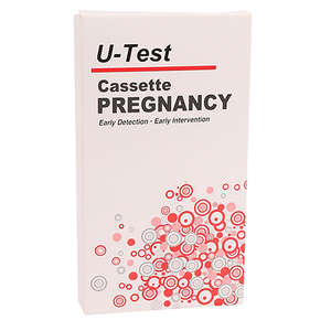 U-TEST PREG HCG CASSETTE  1 HOME