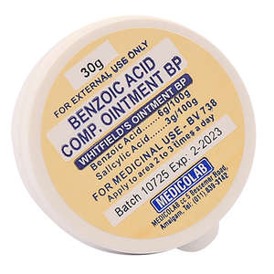 UNG ACID BENZOIC CO 30G WITFIELD MEDICOL