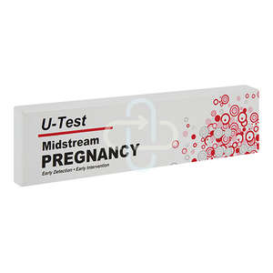 U-TEST PREG HCG MIDSTREAM  1 SINGLE