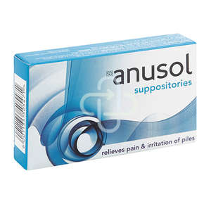 ANUSOL SUPPS 12
